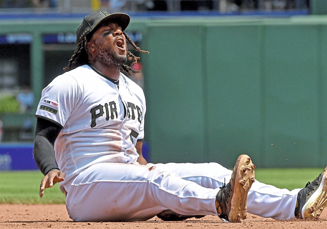 Can Pirates First Baseman Josh Bell Really Get Away With Not Throwing The  Baseball?