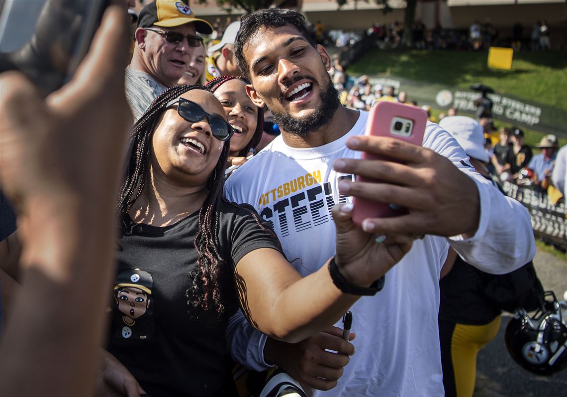 Steeler James Conner sends game ball to Bethel Park QB Anthony