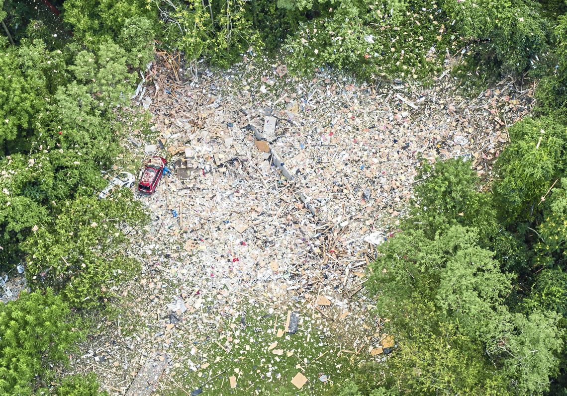 house explosion white lake