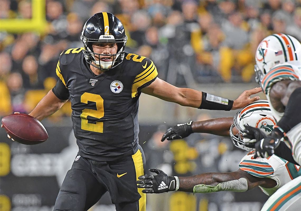 Mason Rudolph knows Steelers are stuck with him 