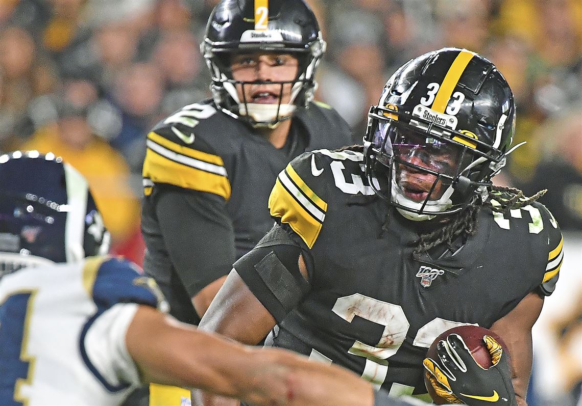 Here is Jaylen Samuels in his Pittsburgh Steelers jersey - Backing The Pack