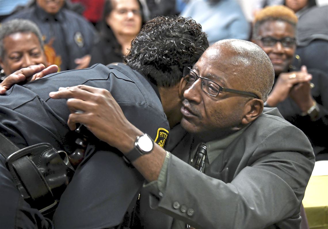 Officer honored: "In the middle of the chaos ... 'Oh, hey, A.C.!'"