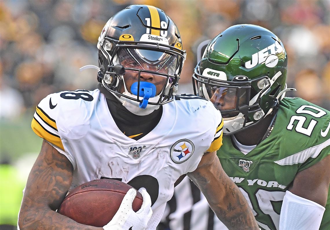 Steelers WR Diontae Johnson practices after missing 