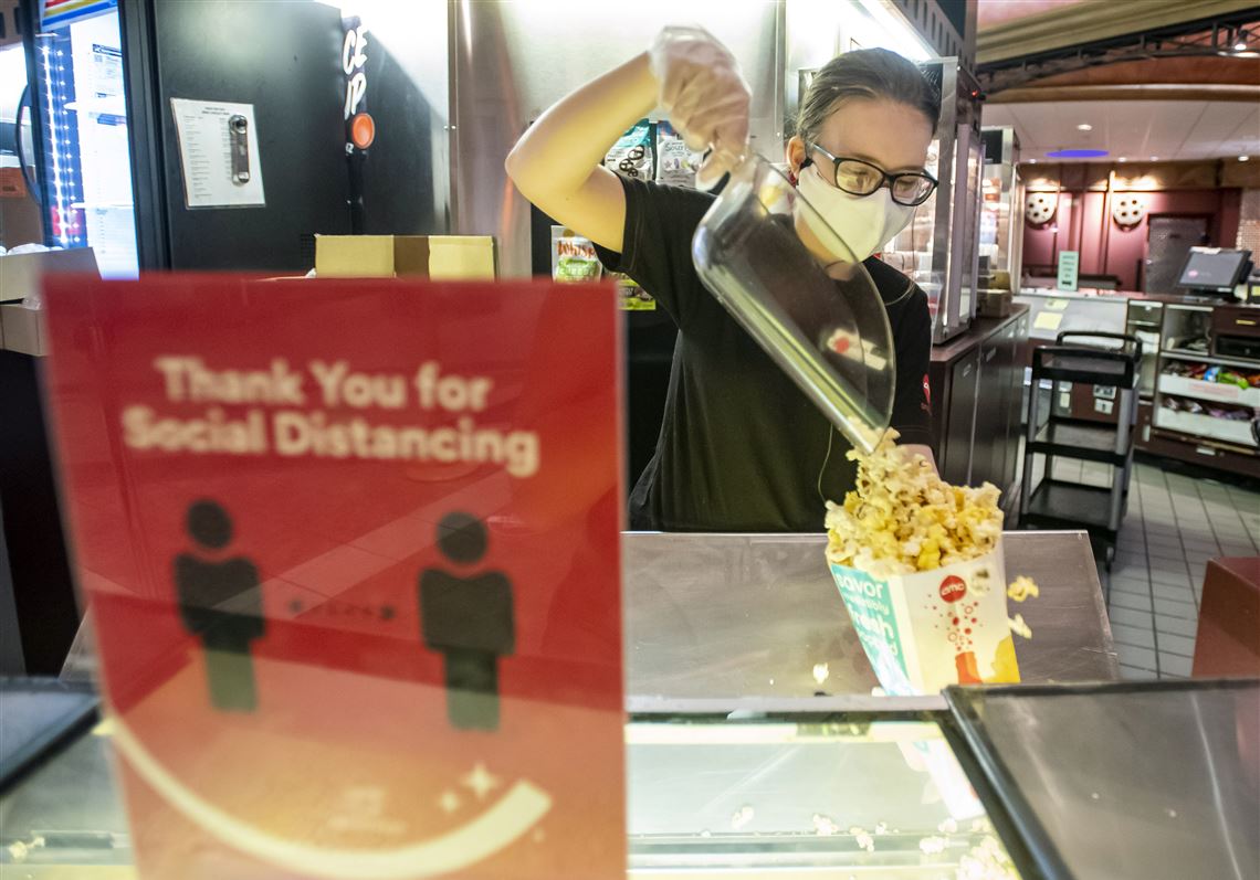 Opening Day At Amc Movie Theater Had 15 Cent Tickets Face Masks And Limited Seating Pittsburgh Post Gazette
