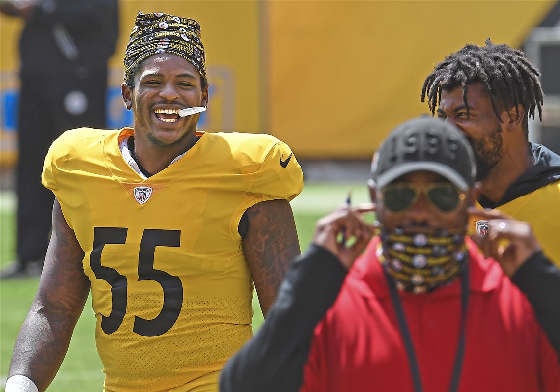 Gallery of the best pics of Steelers rookie LB Devin Bush