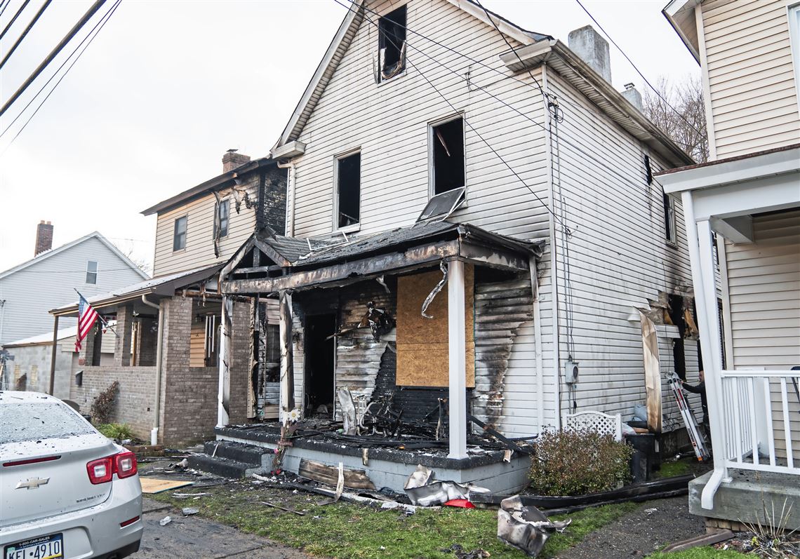 Early morning fire destroys Carnegie home, damages another | Pittsburgh ...