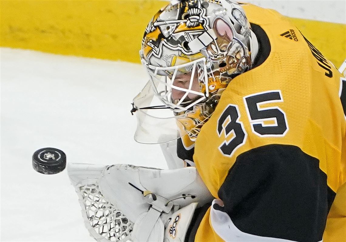 Tristan Jarry & Matt Murray Pittsburgh Penguins Goalie Mask Autograped