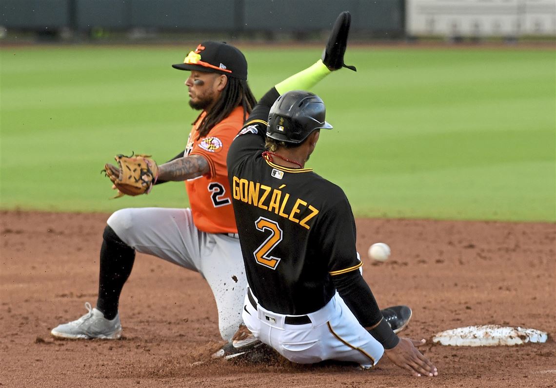 PITTSBURGH PIRATES: Erik Gonzalez and Kevin Newman competing to