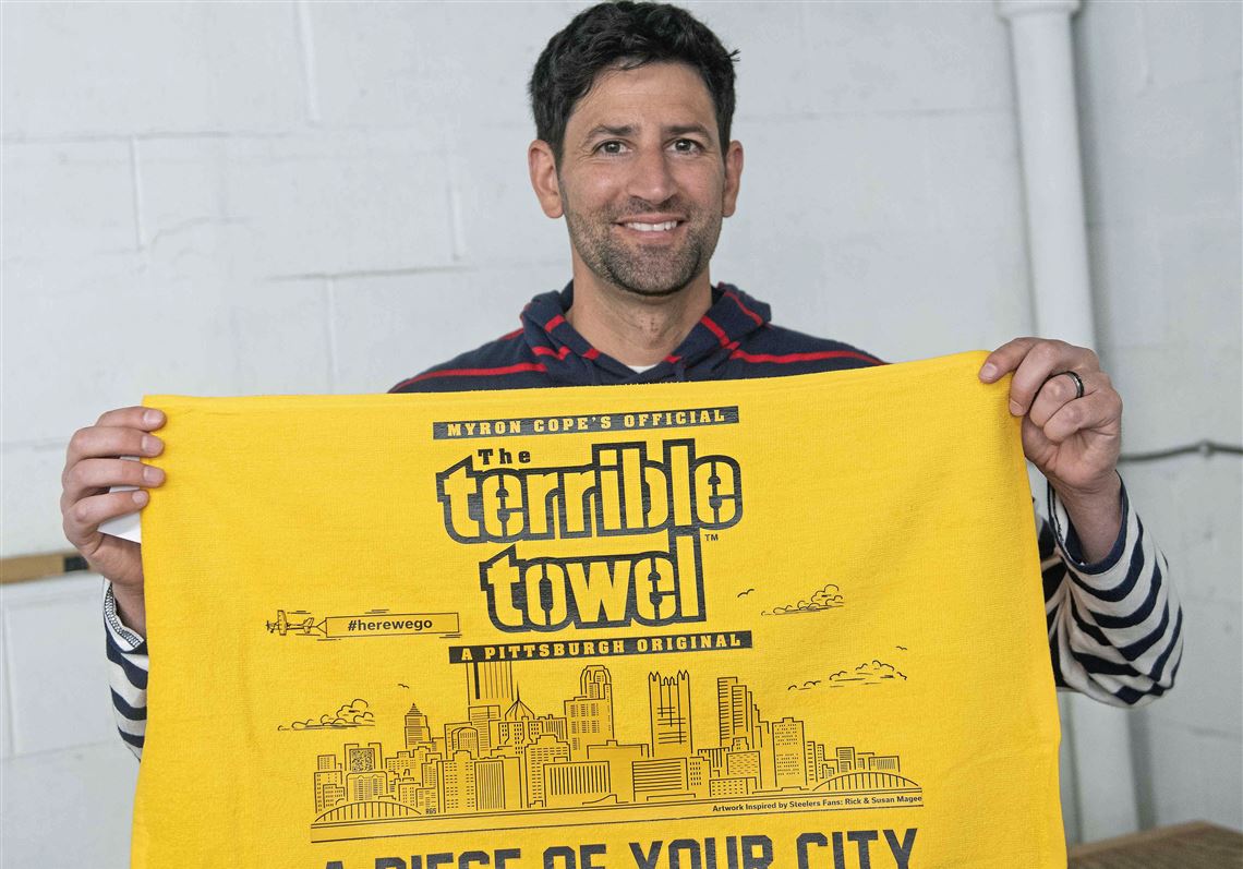 Oregon adventurer gets to make a Pittsburgh icon: The Terrible Towel