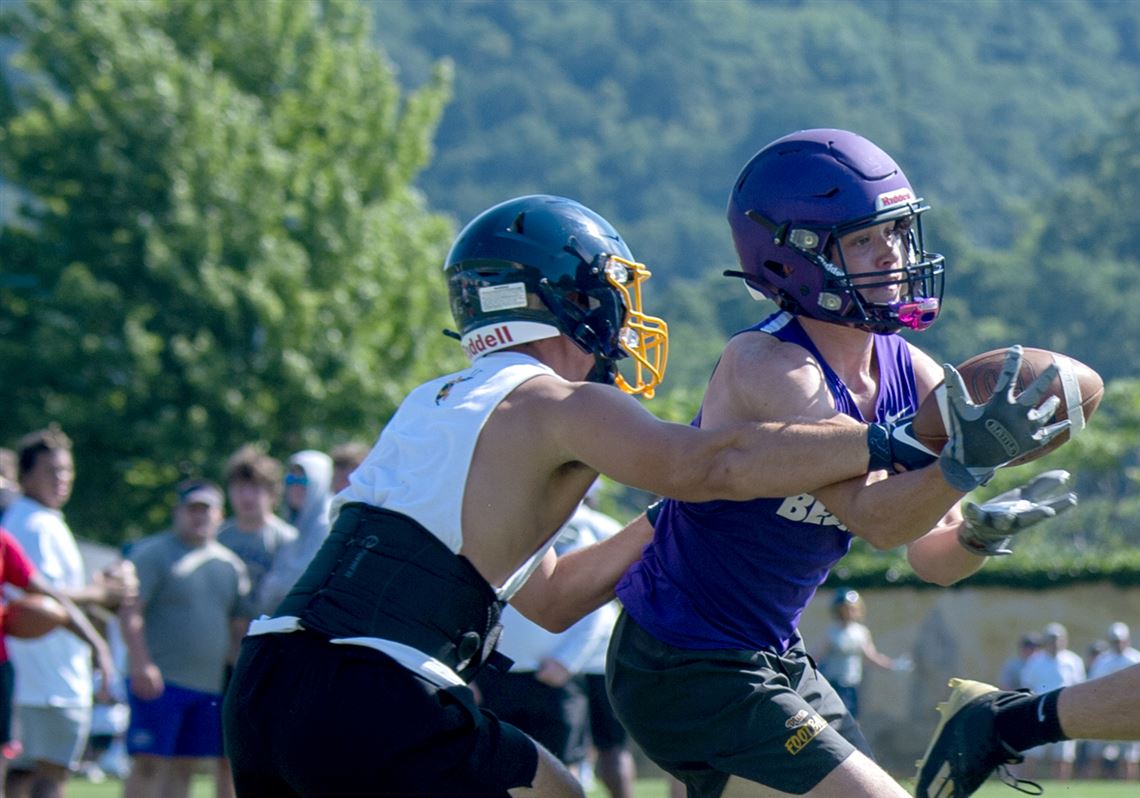 Plum Mustangs are guests at Pittsburgh Steelers at practice on