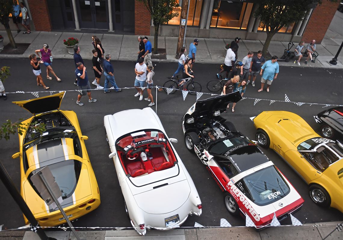 In Focus Flag drops on the Walnut Street Invitational Car Show