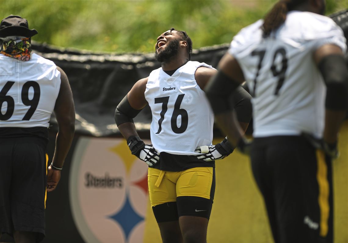 Left side of Steelers line in flux, but Chukwuma Okorafor is not concerned