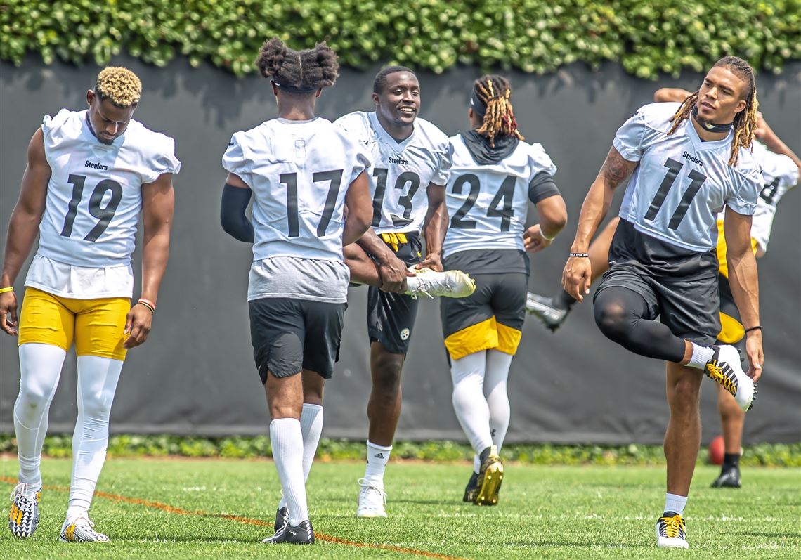 PHOTOS: Steelers WR Chase Claypool at 2021 NFL training camp