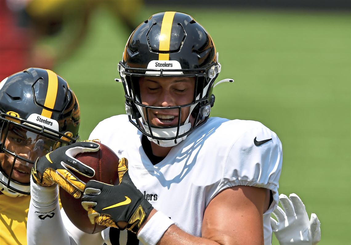 Pittsburgh Steelers tight end Zach Gentry (81) walks on the