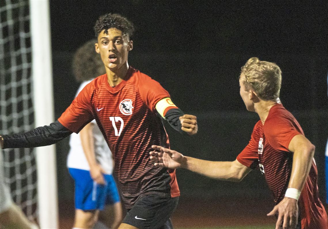 Scoring in soccer is a team effort. Just ask Charleroi's Eben McIntyre ...