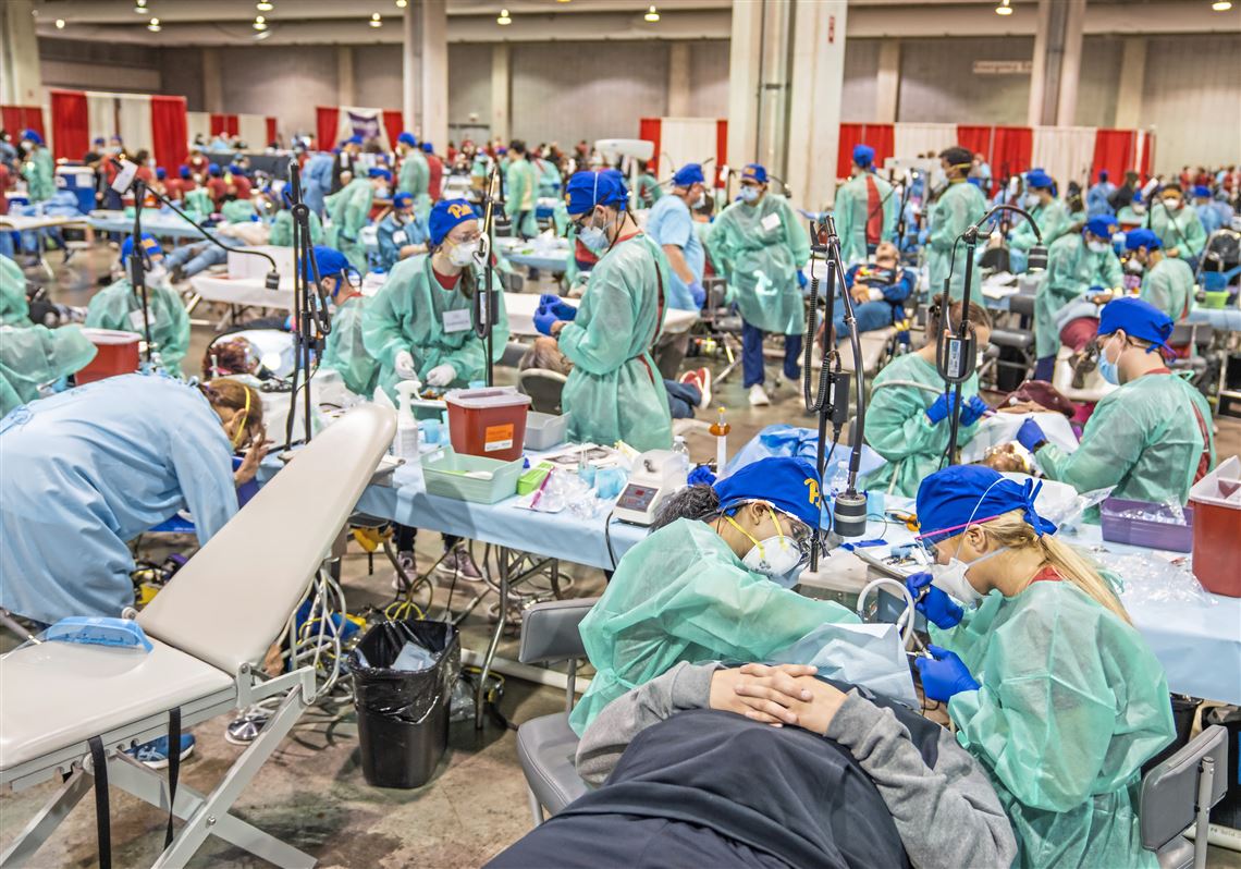 Hundreds receive free dental care at Mission of Mercy Pittsburgh yearly clinic