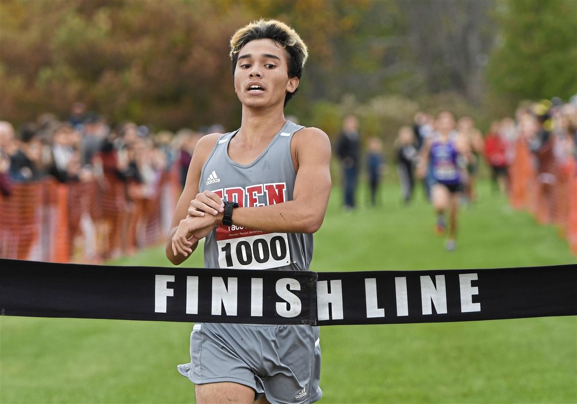 Sean Aiken became just the second runner from Eden Christian Academy to win a WPIAL individual cross country championship last year.
