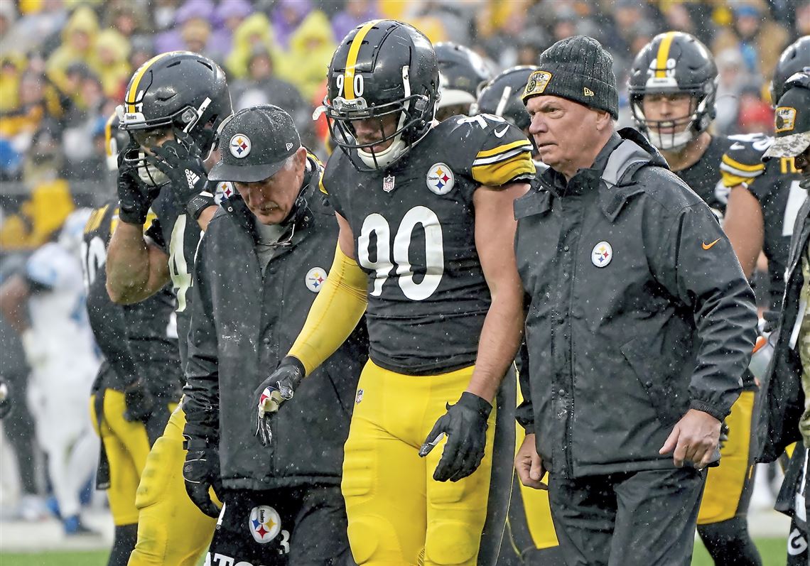 Steelers LB T.J. Watt leaves game with knee injury