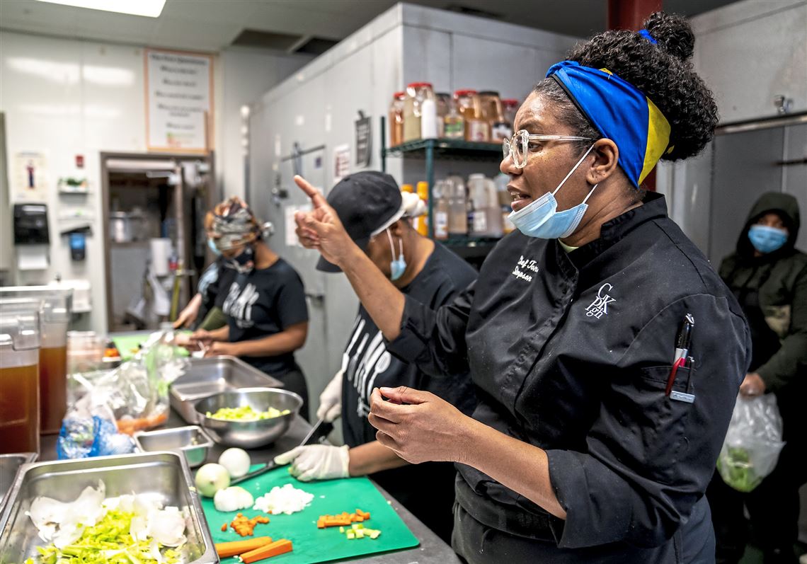 Toni Simpson, Community Kitchen's new chef instructor, keeps it fresh