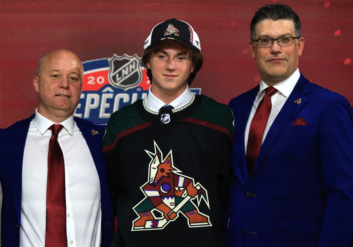 West Mifflin native Logan Cooley selected 3rd overall in NHL draft