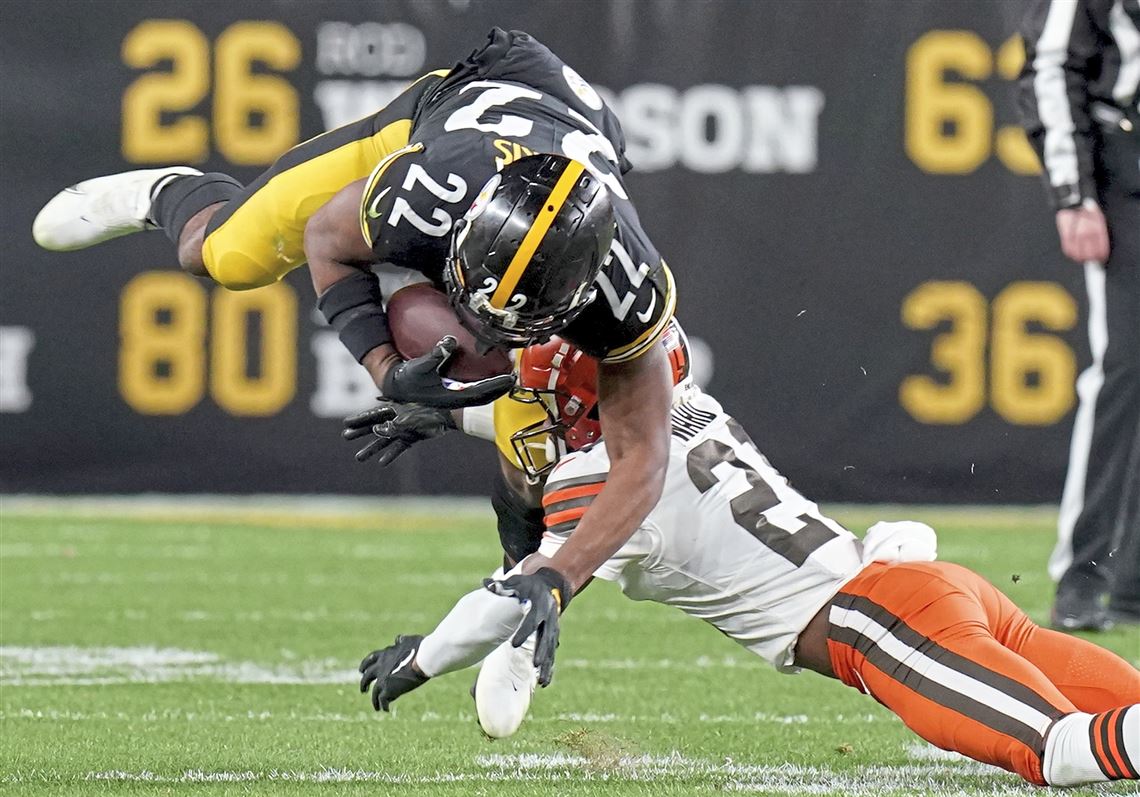 Najee Harris playing for his friend Franco Harris on Saturday