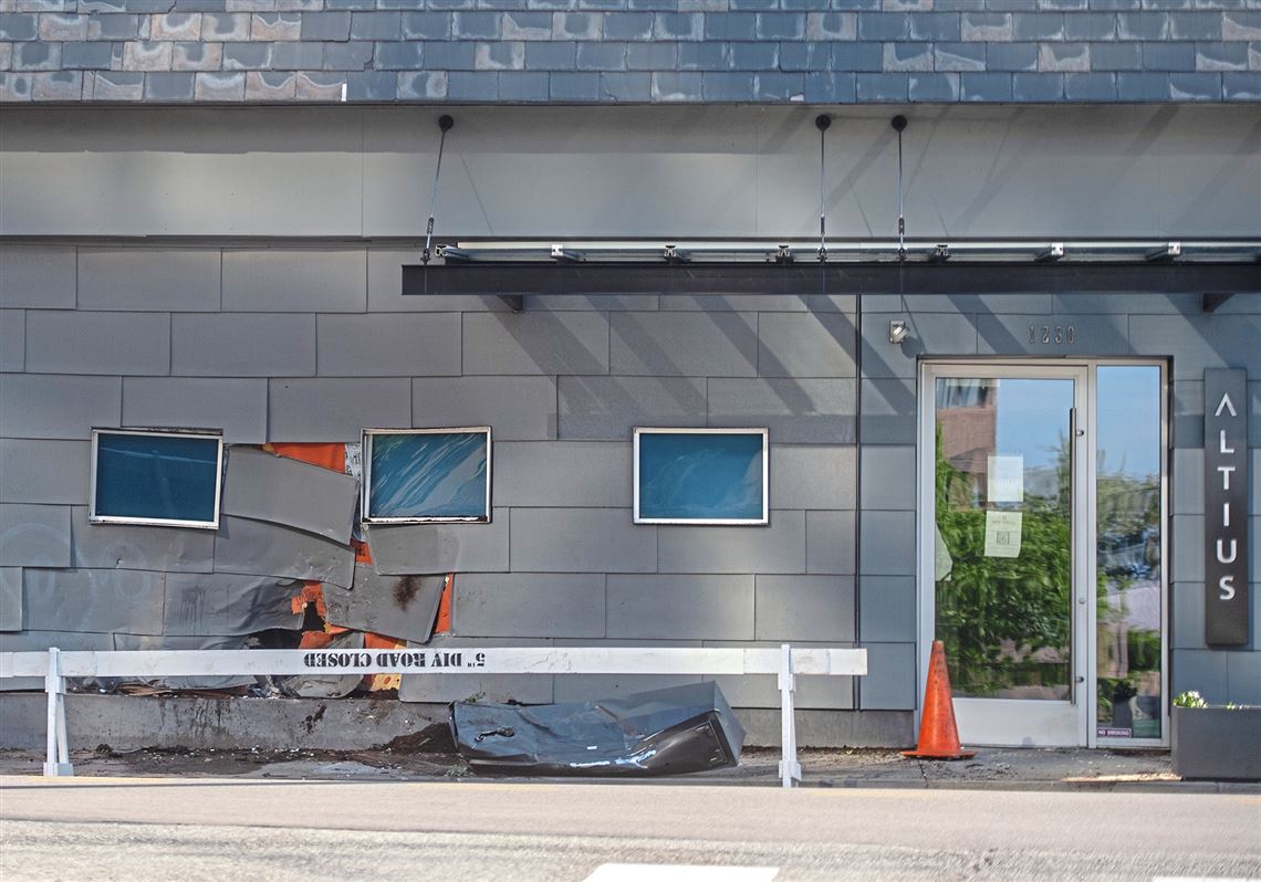 Driver crashes stolen truck into Altius restaurant on Mount Washington ...