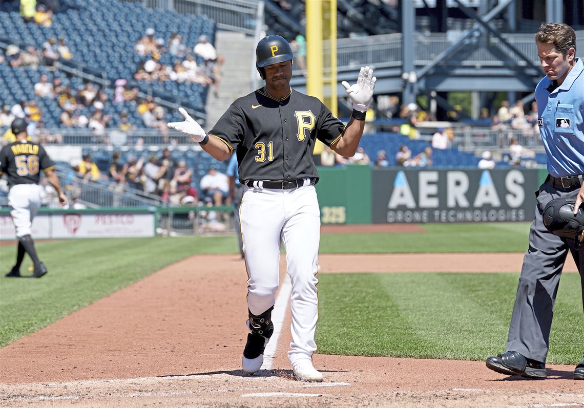 During up-and-down season, Pirates rookie outfielder Cal Mitchell has grown quite a bit