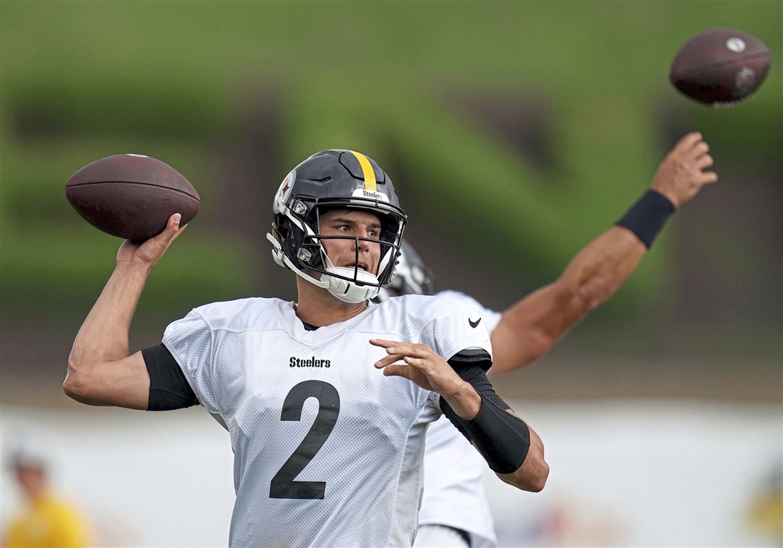 Where does Mason Rudolph fit into the Steelers' preseason quarterback plan?