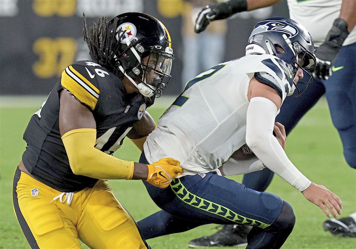 Mark Robinson, Hamilcar Rashed run with Steelers' starting defense — for  one day, at least
