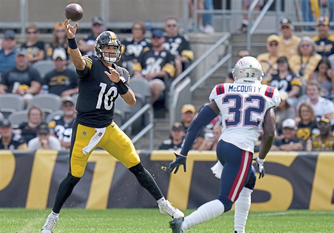 Trubisky, Steelers searching for spark after loss to Pats