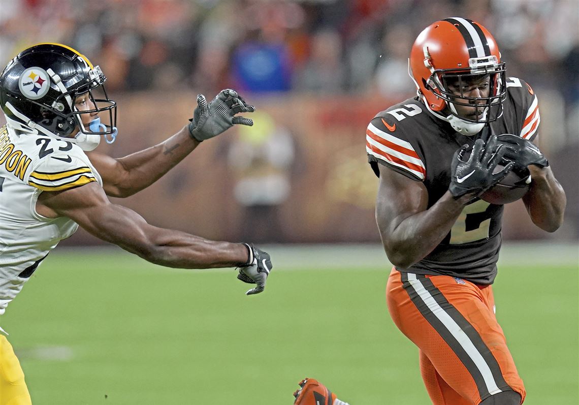 Watch Amari Cooper give the Browns the lead vs. the Steelers with