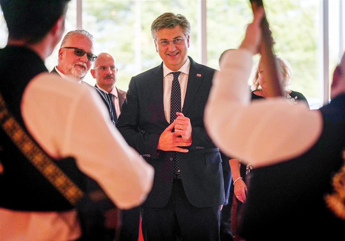 Croatian prime minister makes good on promise to visit Pittsburgh