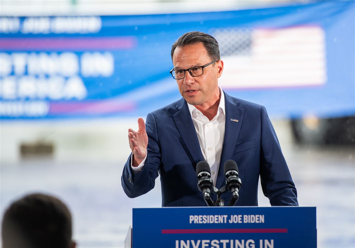 Pa. Gov. Shapiro rips into Donald Trump in public appearance amid VP