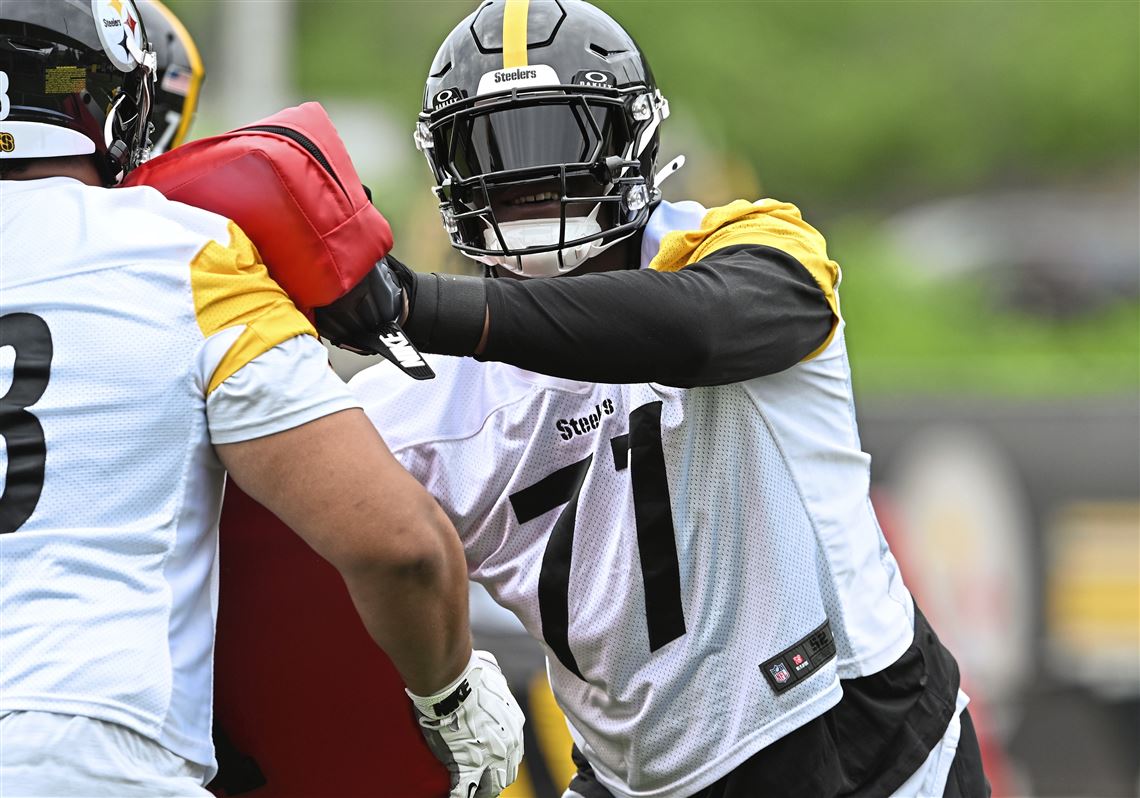 Steelers OL Broderick Jones enters OTAs at a pivotal period in his  development | Pittsburgh Post-Gazette