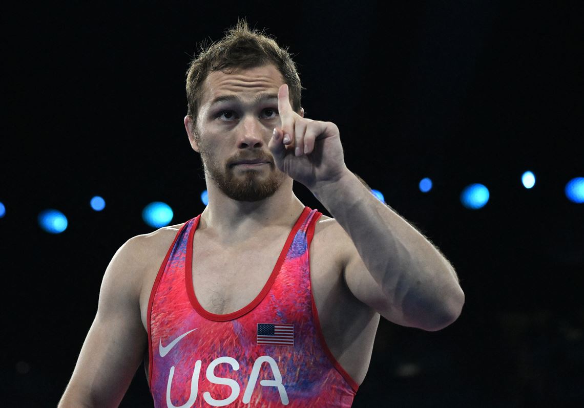 Team USA s Spencer Lee reaches Olympic wrestling finals after another upset Pittsburgh Post Gazette