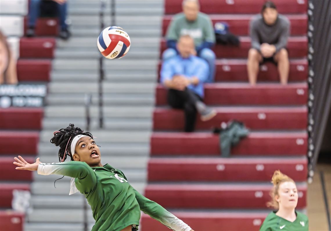 Lippincott twins thrive on Thomas Jefferson volleyball court, football  field