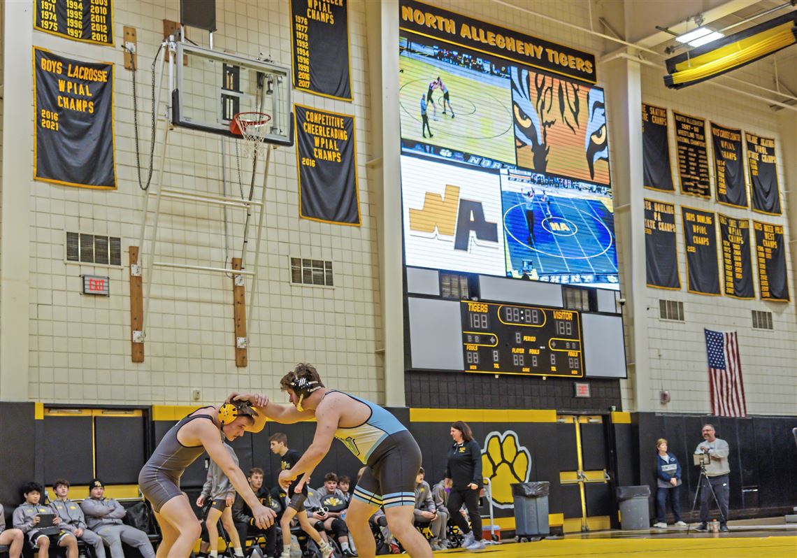 Video games North Allegheny High School has installed 2 large