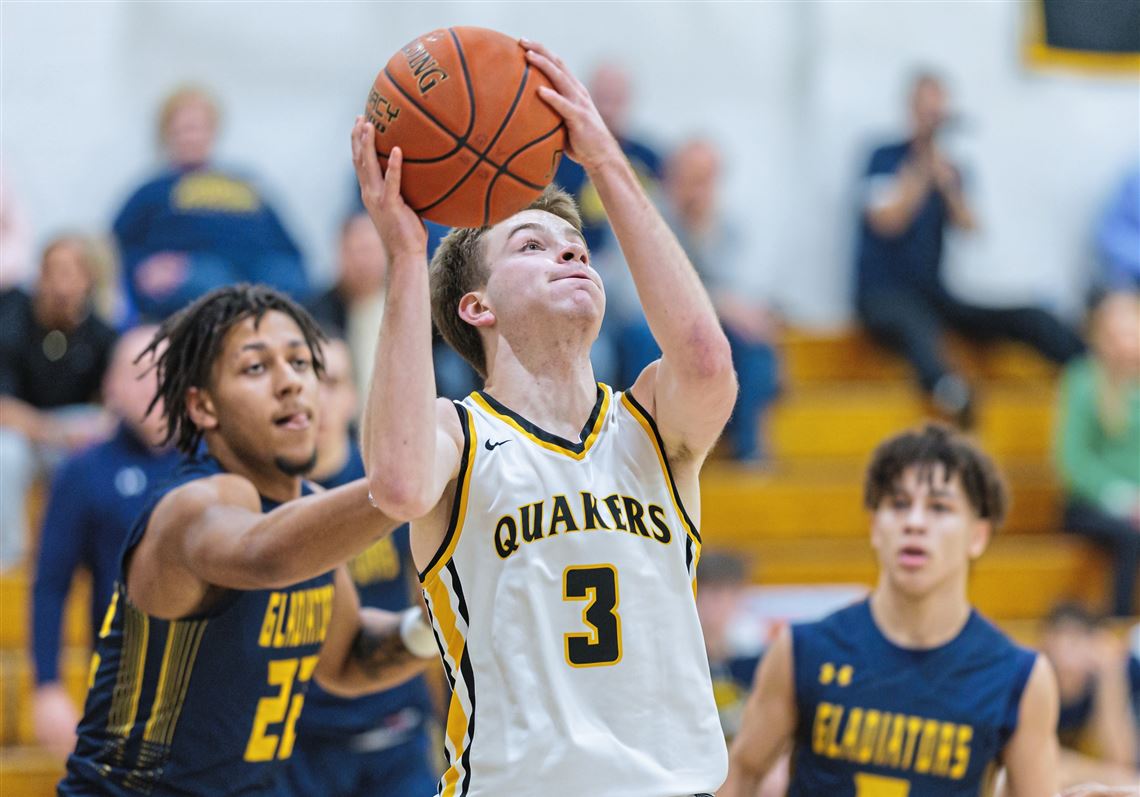 High school basketball rankings Quaker Valley boys win section, move