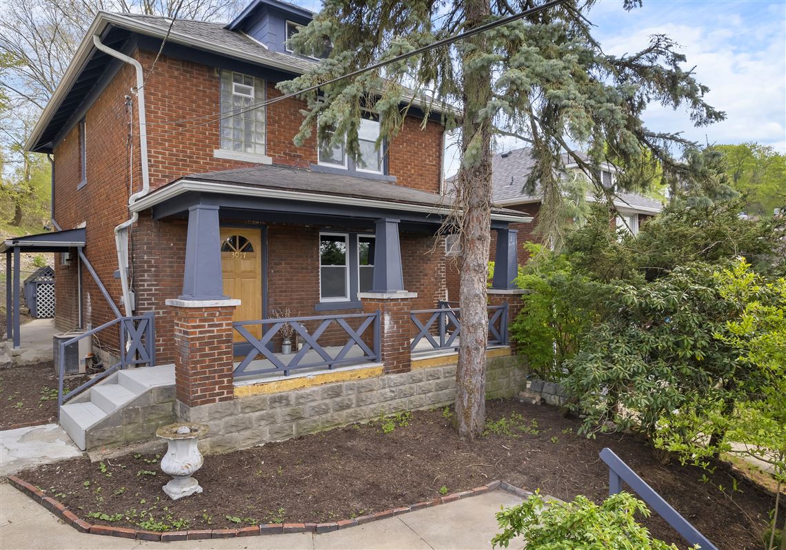 Buying Here 1932 brick house in Castle Shannon with new deck priced at