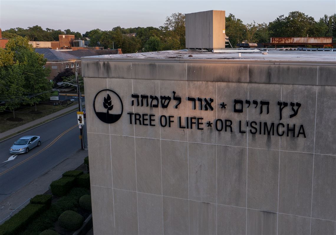 The Tree of Life synagogue on Tuesday, May 30, 2023, in Squirrel Hill.  