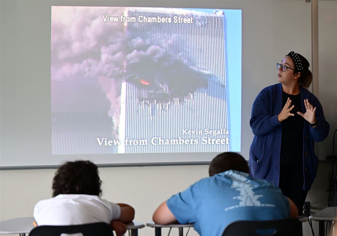 西宾夕法尼亚州的教育工作者22年后仍将9/11的记忆保留在课堂上