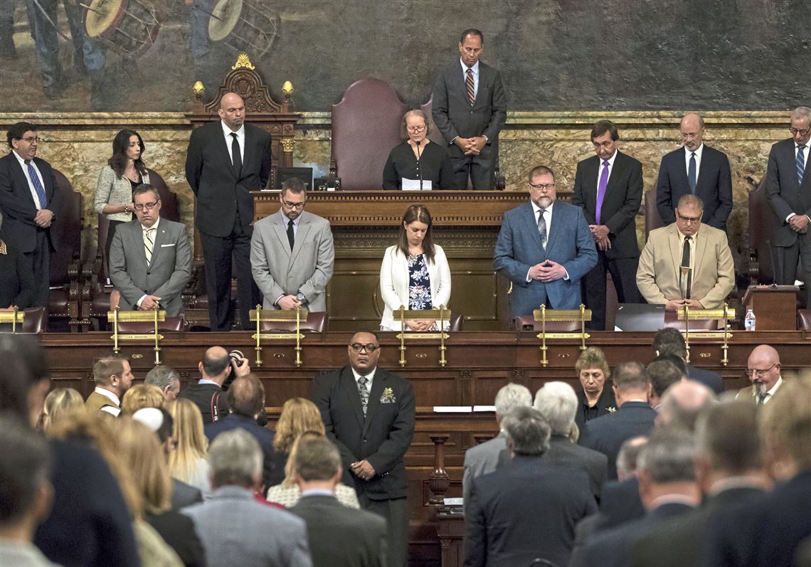 Rabbi addresses Pa. lawmakers: 'We pray that we are not guilty of inaction'