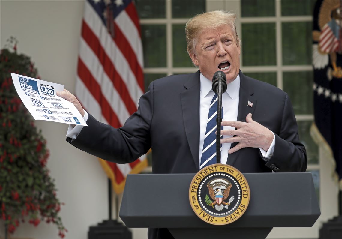 Trump's latest act of defiance against House oversight stokes calls for  impeachment | Pittsburgh Post-Gazette