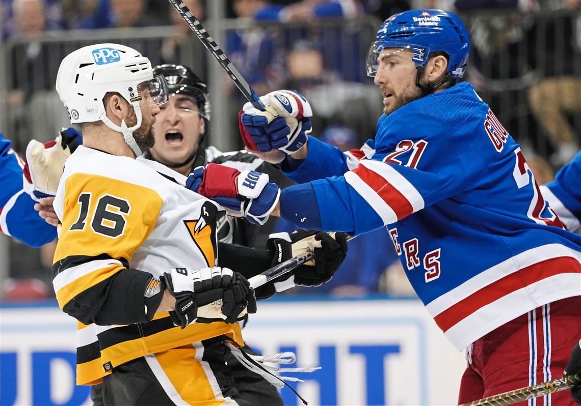 Penguins banged-up defense and goalie Tristan Jarry get lit up in lopsided shutout loss to Rangers Pittsburgh Post-Gazette