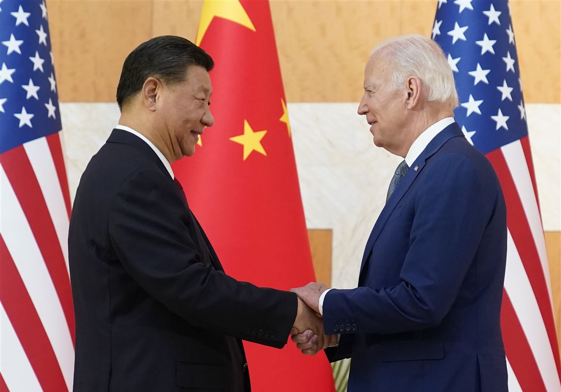 This year's Biden-Xi summit has better foundation but South China Sea and  Taiwan risks won't go away | Pittsburgh Post-Gazette