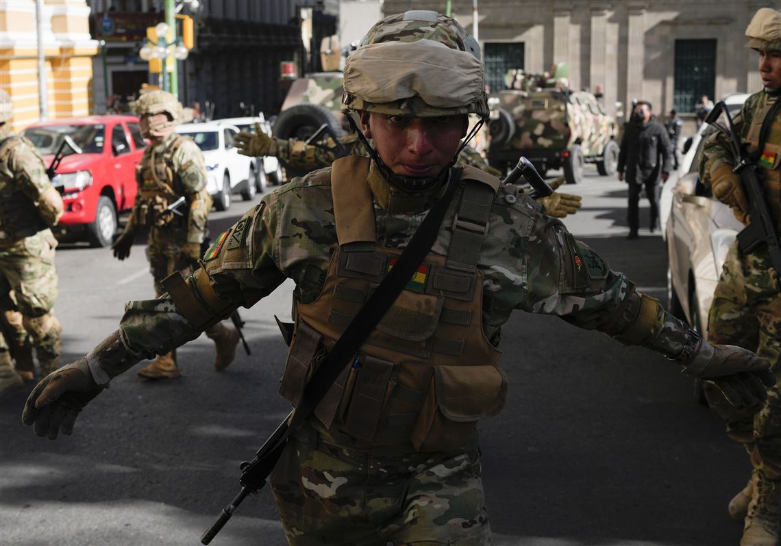 Military flees Bolivia government palace after coup attempt fails