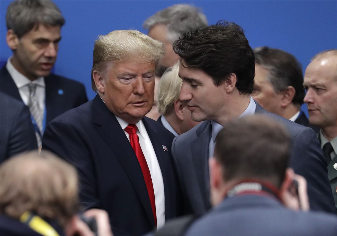 Trump Calls Trudeau ‘two-faced’ Over A Viral Video, Then Exits The NATO ...