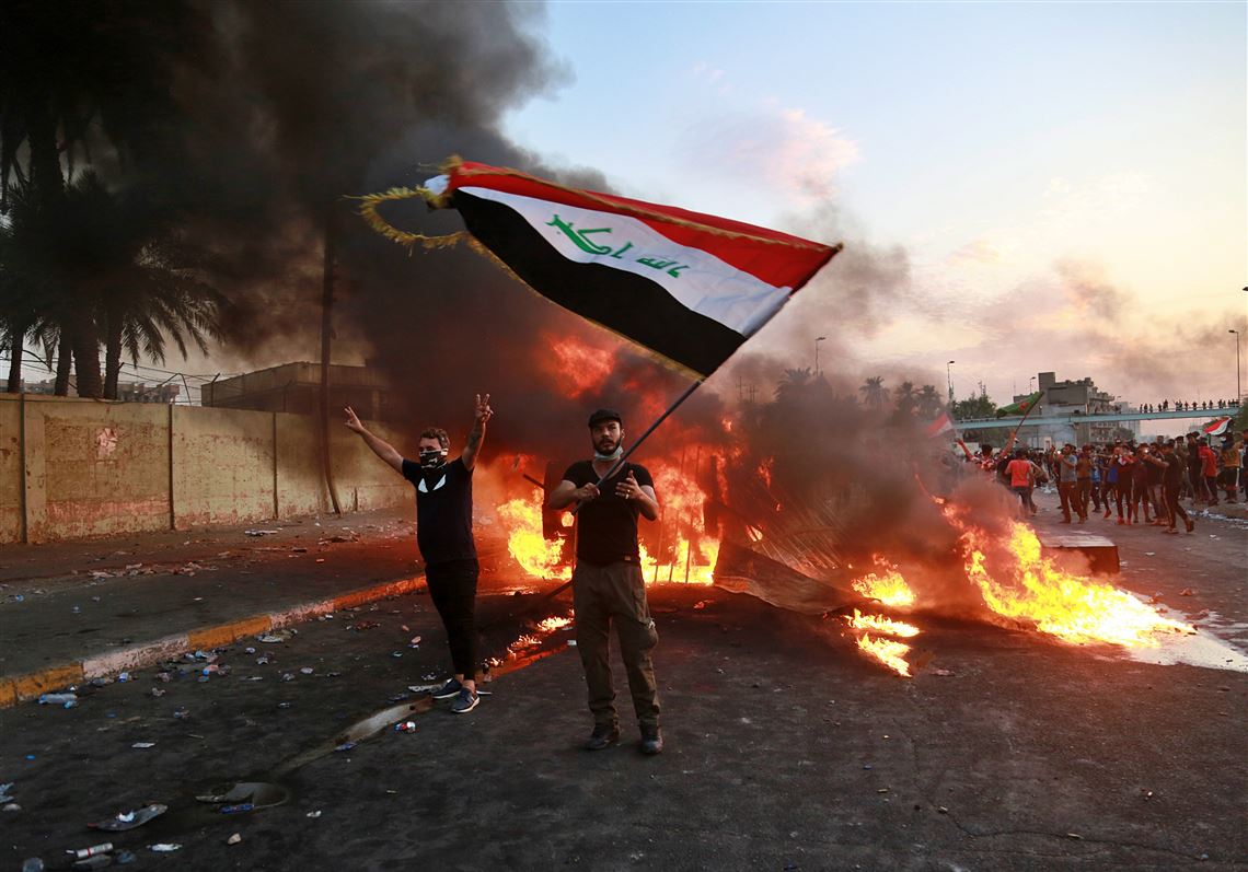 iraq protests ile ilgili görsel sonucu