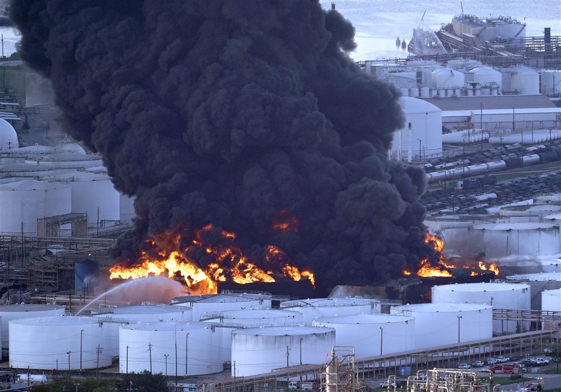 A huge fire at a Houstonarea chemical plant is out 4 days