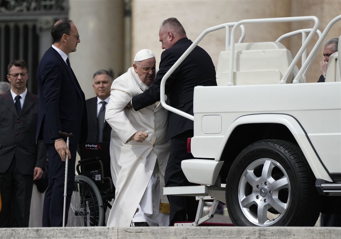 Pope showing 'marked improvement,' could leave hospital soon